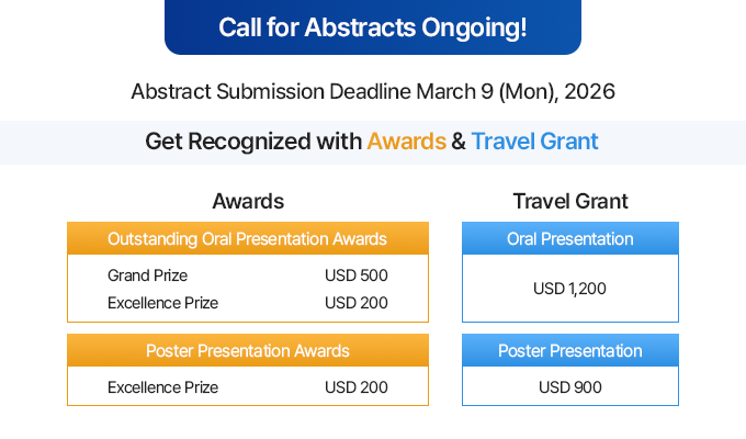 Call for Abstracts Ongoing!